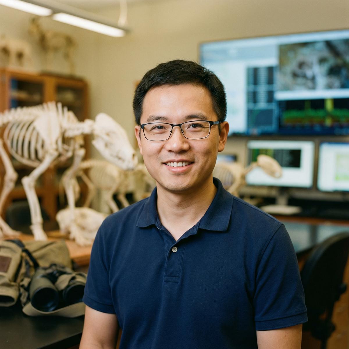 黑丝动物行为学家张浩宇