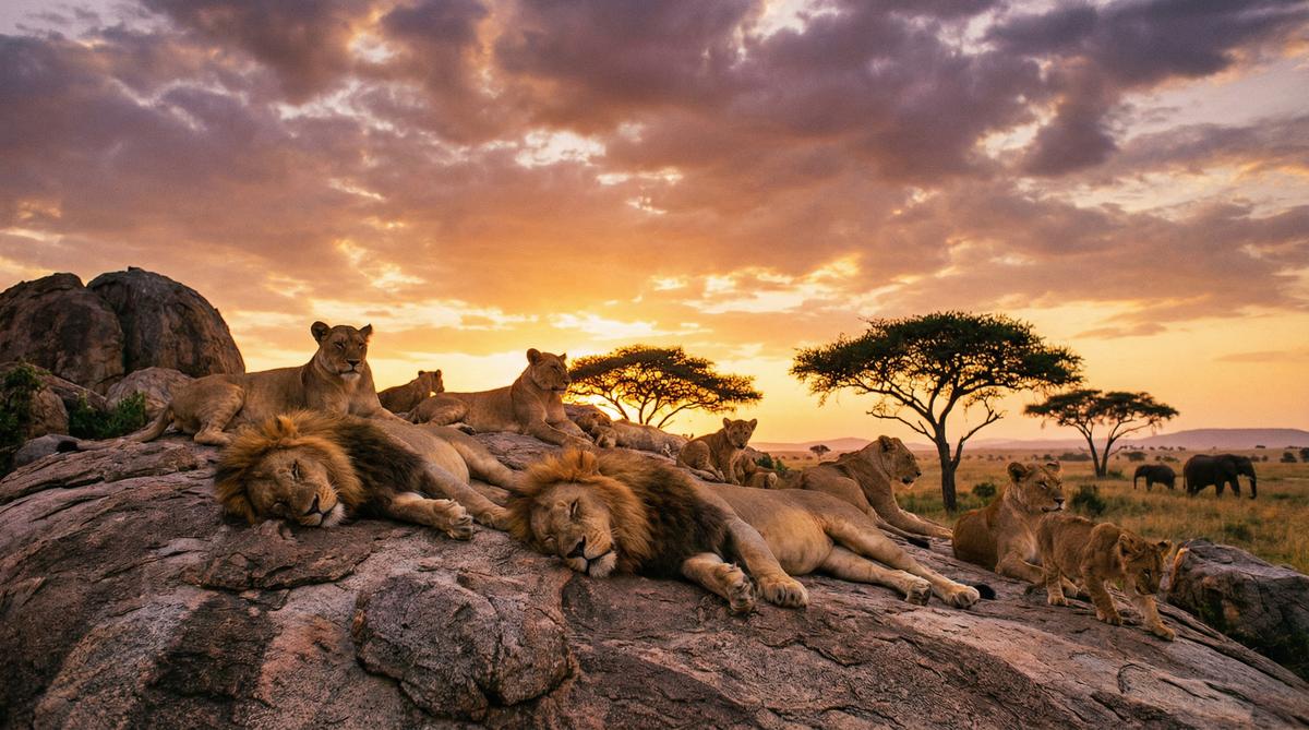 黑丝非洲狮群视频